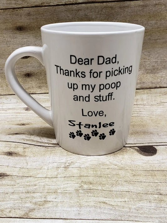 Dear Dad Dog Mug